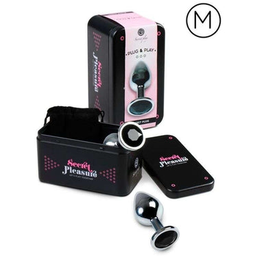 Plug anale in metallo conica per piacere e orgasmi intensi